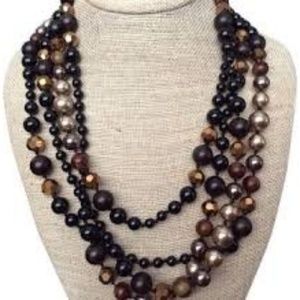 Premier Designs Jewelry - Gold Black Brown Long Necklace Copper Canyon NWT Premier Designs Jewelry - Gold Black Brown Long Necklace Copper Canyon NWT